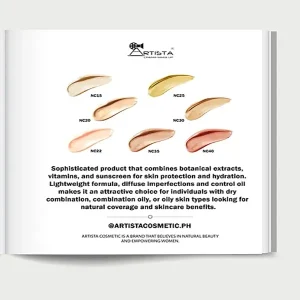Alternative view of کرم پودر مایع مستر بالانس آرتیستا | Artista Masterbalanced teint