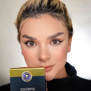 Alternative view of لنز چشم رنگ قهوه ای آرتیستا مدل Artista Bridget Brown 117