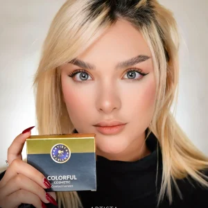 Alternative view of لنز چشم رنگ سبز آرتیستا مدل gladys gray 247